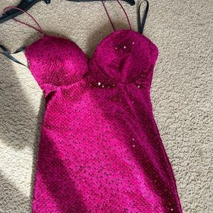 sequins dress
